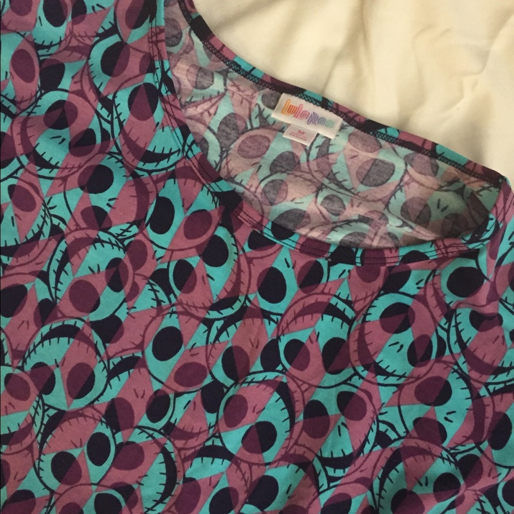 NWT Lularoe M Disney Irma Jack Skellington